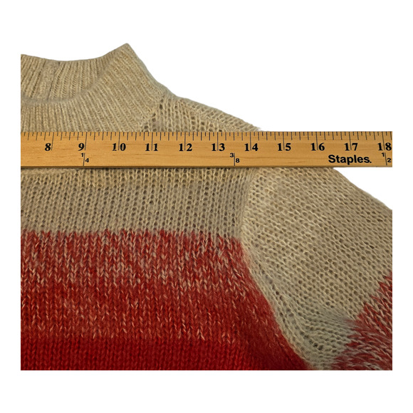 American Eagle Ombre Mock Turtleneck Sweater Womens Size XS Autumn Cozy Fall - Picture 10 of 14